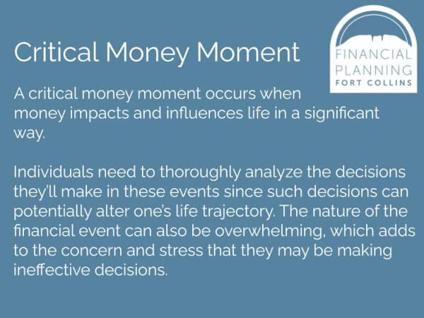 Critical Money Moment