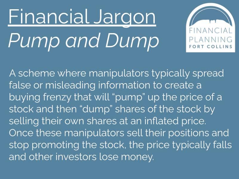 Pump and Dump